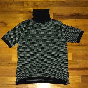 Zara Short Sleeve Turtle Neck